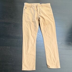 AG Adriano Goldschmied Everett Slim Straight Khaki Pants